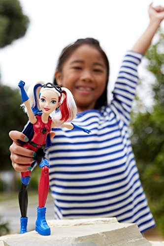 Muñeca Harley Quinn DC Super Hero Girls 12 pulgadas miniatura 3