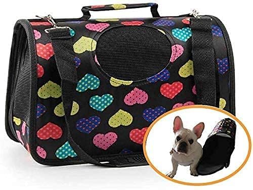 Image of Pet Carrier Bag /Dog Carry Bag /Cat Carrying Bag with Handle to Carry-Color and Design May Vary-1 Pieces Carry Bag (Medium), Practical pet Accessory for Everyday use