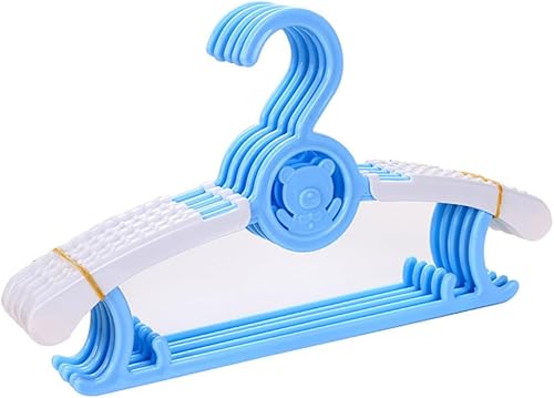 Miniatura 2 de Cabilock 40 perchas antideslizantes para ropa para niños, perchas de plástico para niños, perchas de dibujos animados para niños, perchas tubulares