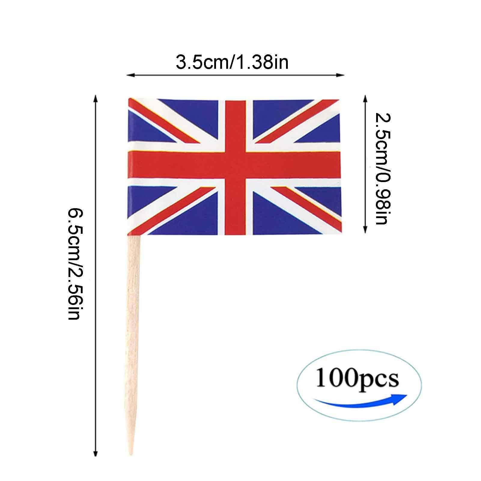 Amazon.co.jp: イギリス国旗 つまようじ ユニオンジャックフラッグ