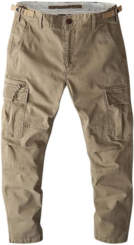 SINAIRSOFT Men's Cargo Camo Pants,BDU Military Wild Casual Trousers,Hiking Ripstop Pants with Multi Pockets