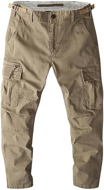 SINAIRSOFT Mens Cargo Camo Pants,BDU Military Wild Casual Trousers,Hiking Ripstop Pants with Multi Pockets