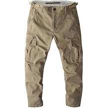 SINAIRSOFT Mens Cargo Camo Pants,BDU Military Wild Casual Trousers,Hiking Ripstop Pants with Multi Pockets