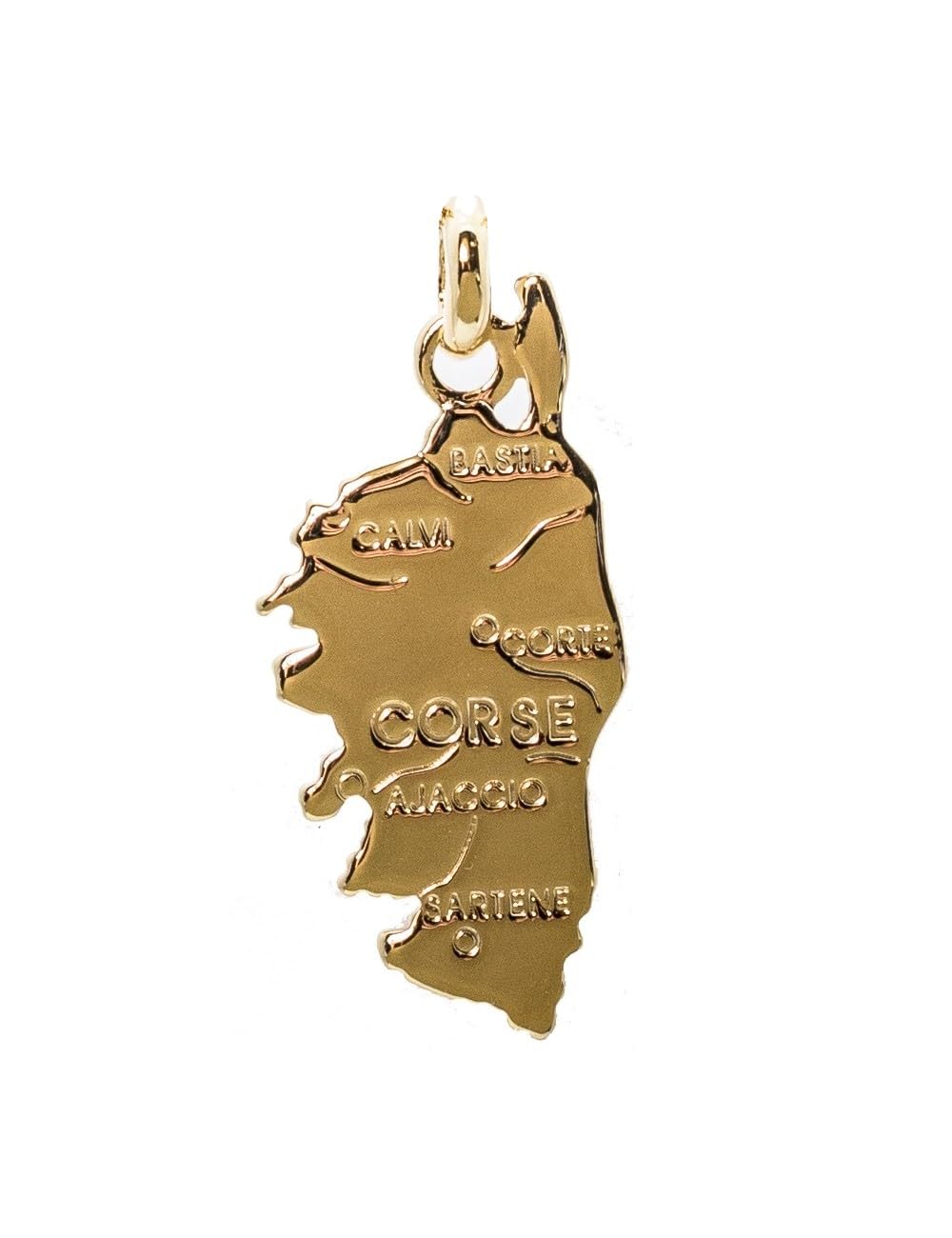 Pendentif corse en plaqué or
