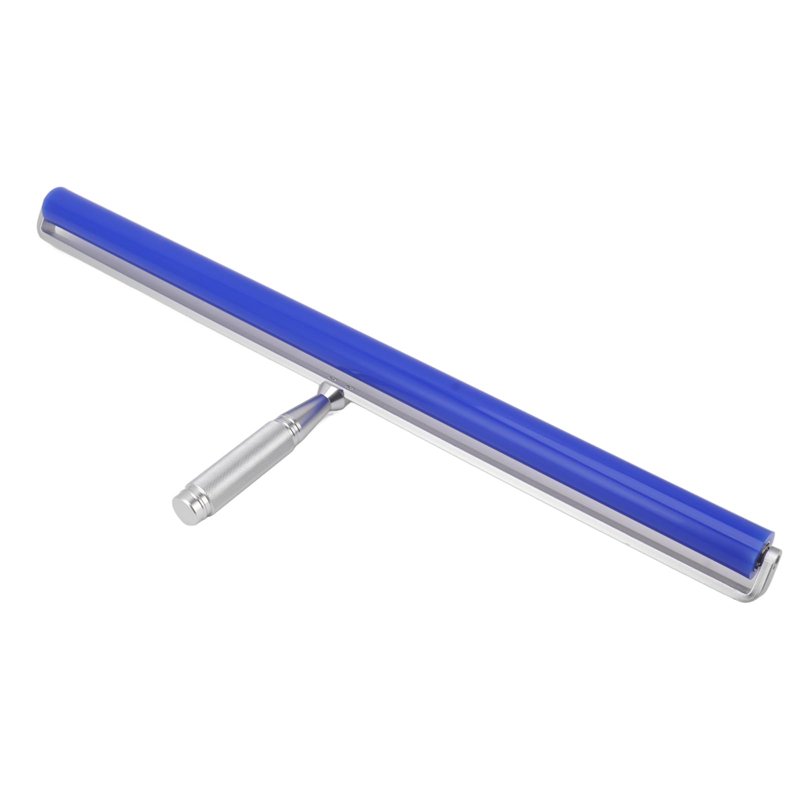 Fockety Rodillo Pegajoso, Rodillo de Pegamento de Silicona Manual con de Aleación de Aluminio, Rodillo de Costura de Silicona Limpiador de Discos de Vinilo Anti Estático (24 Pulgadas)