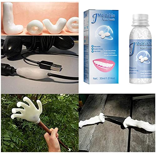 Temporary Tooth Repair Kit Teeth And Gaps Falseteeth Solid Glue Denture Adhesive For Fake Teeth Missing Tooth Make Smile Confidently (30G) #TOP4