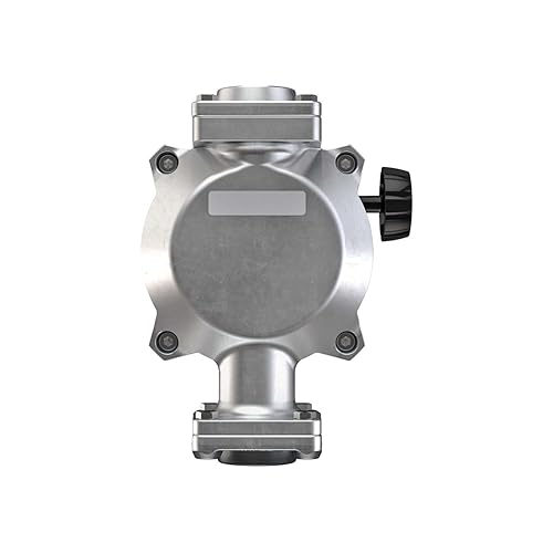 Vista 4 de GPI - Medidor de combustible mecánico modular M30 en litros, 19 a 114 litros/min, entrada/salida NPT de 3/4" (165100-04)