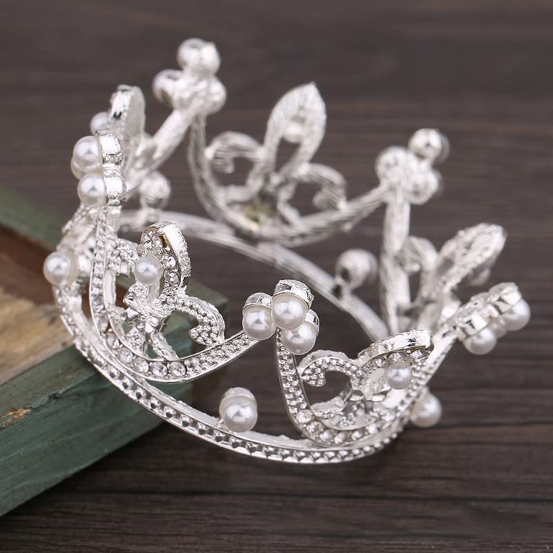 Amazon.co.jp: Jinmoioy 王冠 ティアラ ヘア アクセサリー きらきら