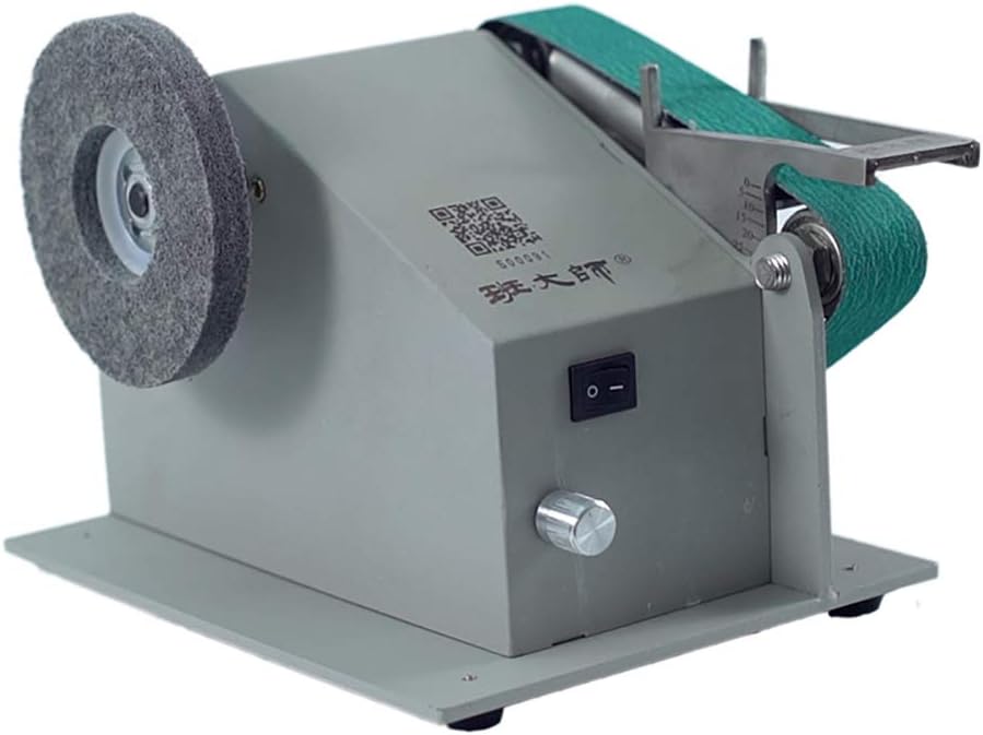 Desktop Commercial Belt Machine - Electric Polisher Knife Sharpener Polishing Machine With Double Motor