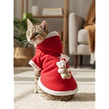Bear Snow K rm z  Xmas Kedi K yafeti | Kap onlu Polar Noel Sweatshirt | K k Irklar  in