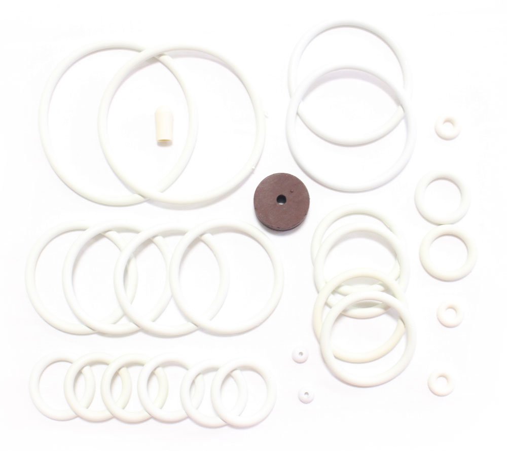 Game Room Guys 1962 Gottlieb Olympics Pinball White Rubber Ring Kit