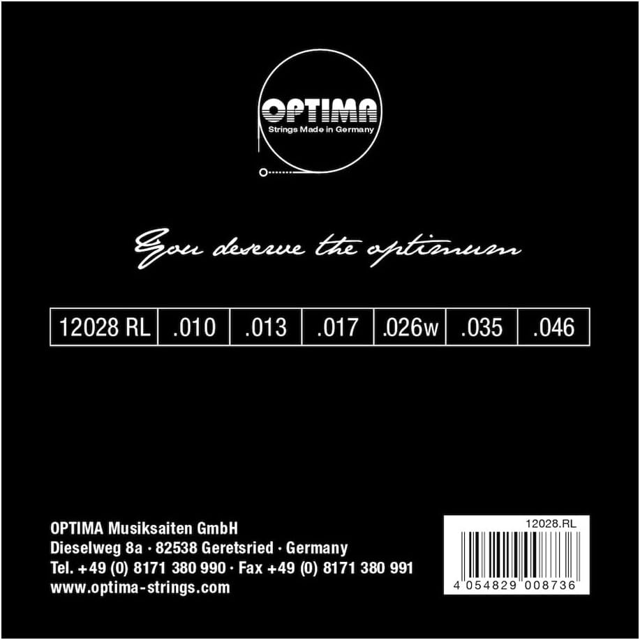 Optima 12028 RL Electric MAXIFLEX Gold Strings, regular light