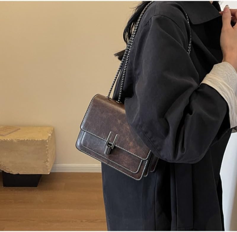 Cute Small Crossbody Purse, Genuine Leather Designer Shoulder Bag for Women, Gift Box - Image 3