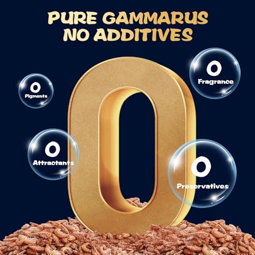 Nobleza Gammarus Futter für Schildkröten und Wasserschildkröten aus hochwertigen natürlichen Flussgarnelen(160g/ 1500ML)-4