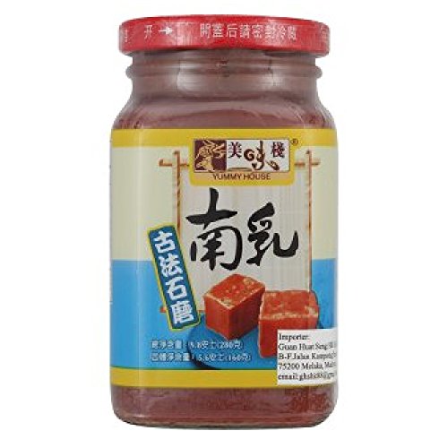 Yummy House Wet Bean Curd 280g (Wet Red Bean Curd, 6 Count) image 4