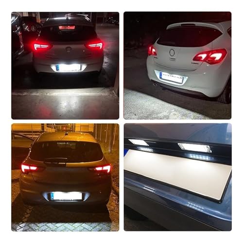 Luz LED de matrícula para solucionar fallos de luz en Opel 5