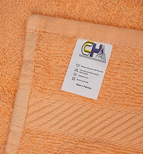 Zuperia 100% Cotton Bath Wash Cloths - 12 Pack - 12" X 12"- Highly Absorbent Soft Washcloths For Face, Gym Towels, Hotel Spa Quality, Reusable Multipurpose Towels (12 Pack, 12 Multi Colors) #TOP7