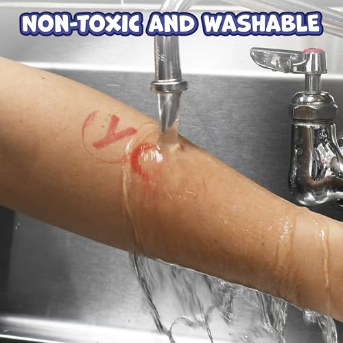 Ready 2 Learn Washable Stamp Pad for Kids | Red | Non Toxic Ink Pad for Stamps | Fade Resistant | Decorate Scrapbooks, Posters and Cards - Thumbnail 4