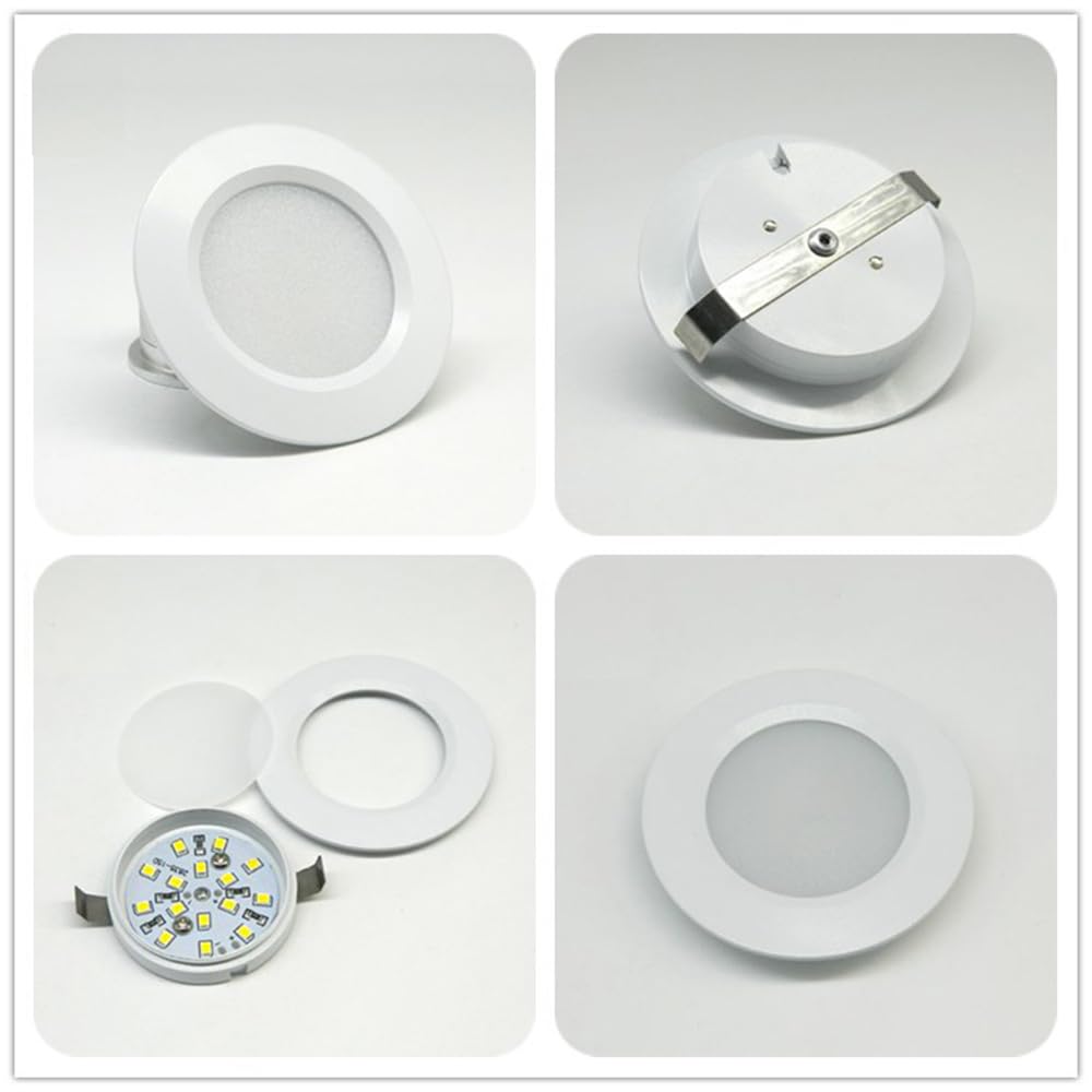ANYPOWK Lot de 6 lumières LED 12 V pour camping-car, remorque, bateau