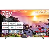 レグザ 75インチ 4K液晶テレビ レグザ 75Z770L 4Kチューナー内蔵 外付けHDD 裏番組録画 スマートテレビ (2022年モデル)