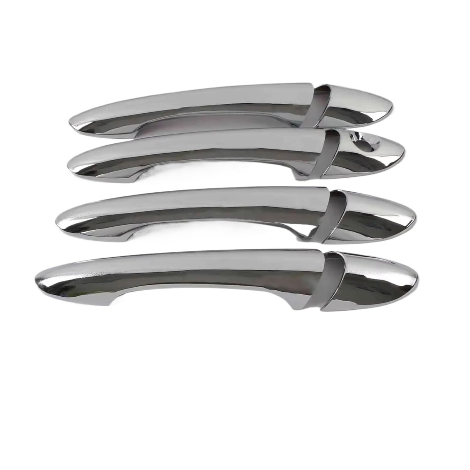 Couverture poignée de porte Hyundai Sonata autocollant carbone chrome rigide de protection