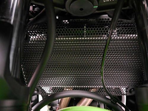 Evotech Performance Radiator Guard compatible for Kawasaki Z650 models & Ninja 650 Models. Check Years. PRN013655