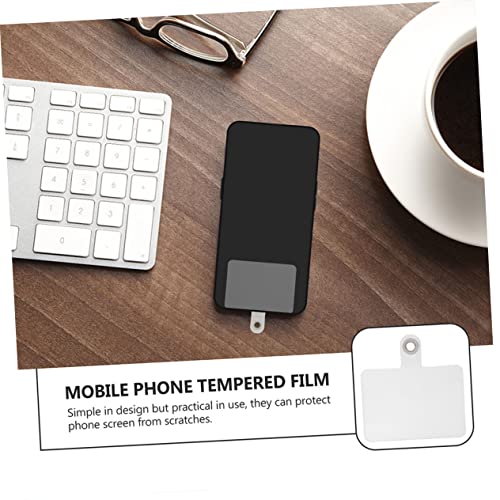 Hemobllo 24 Peças Acessórios De Engate Para Junta De Cartão De Celular Capa De Telefone Transparente