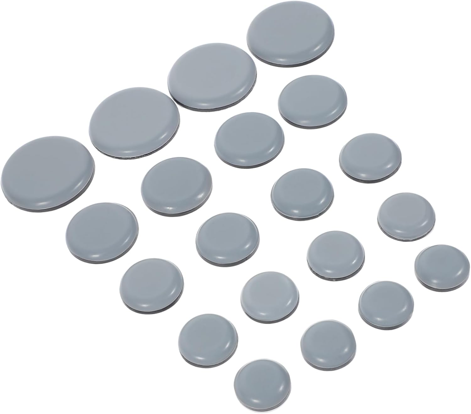 jojofuny 100pcs Furniture Pads for Chair Legs Non Skid Pads Self Adhesive for Hardwood Floors Noise Reduction