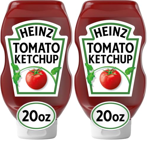 Heinz Tomato Ketchup (20 oz Bottle) (Pack of 2)