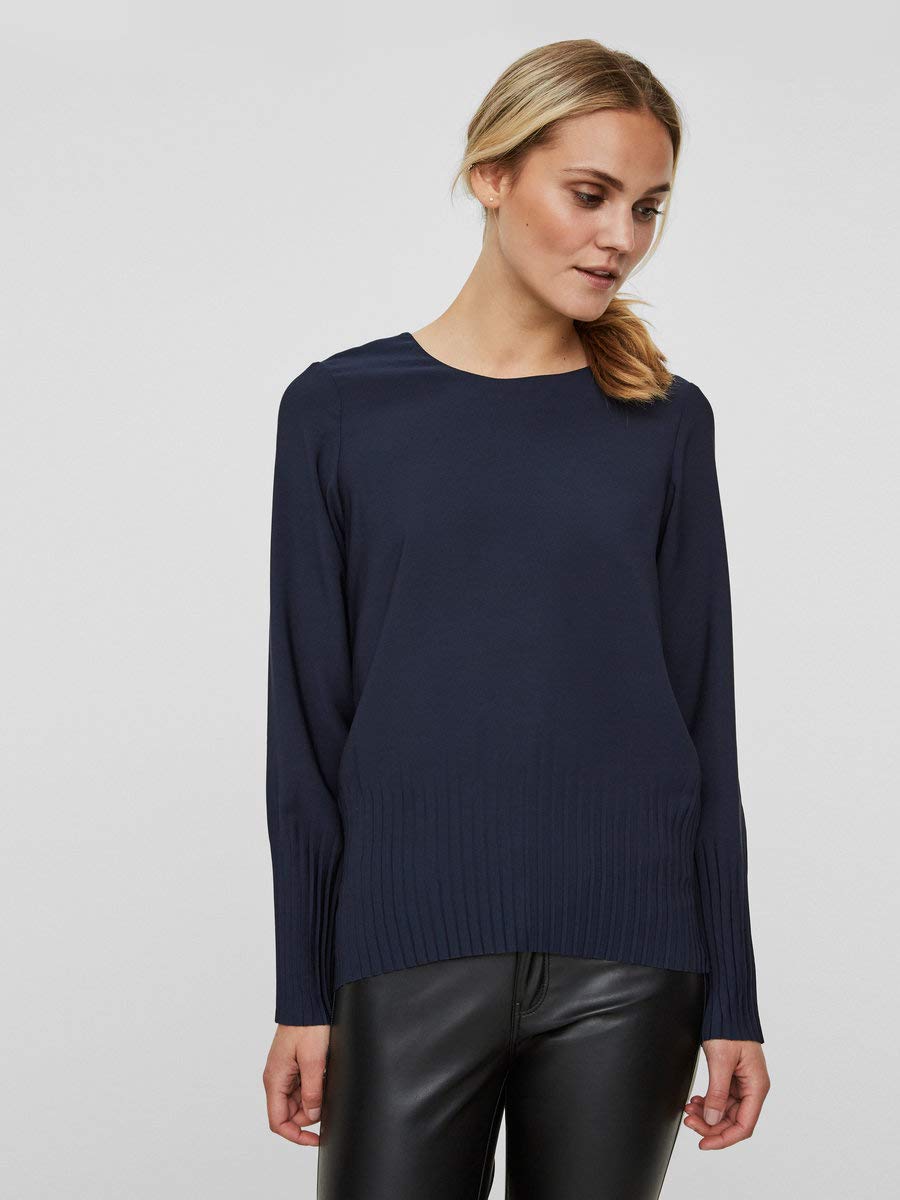 VERO MODA Women's Sweater (1959791003_Night Sky_S) 2