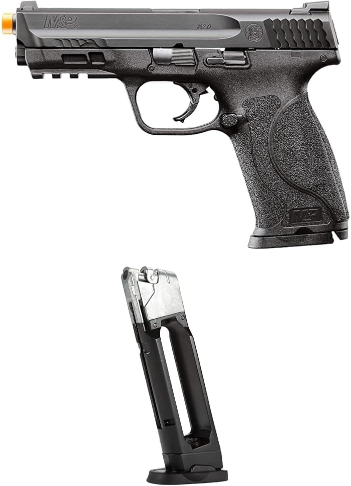 Bundle of Umarex Smith & Wesson M&P9 M2.0 6mm BB Pistol Airsoft Gun + Umarex Smith & Wesson M&P9 M2.0 6mm BB Pistol Airsoft Gun Magazine
