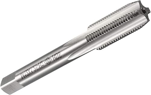 Miniatura 8 de TOP-VIGOR M6 x 1 extralarga recta flauta rosca roscada, HSS rosca fresado grifo con tolerancia H2 3 flautas rectas máquina métrica grifo