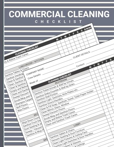 Commercial Cleaning Checklist: List of Cleaning Services.