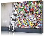 Graffiti Wall Art Colorful Wall Art Pop Art Graffiti Art Graffiti Canvas Wall Art Street Art Pop Art