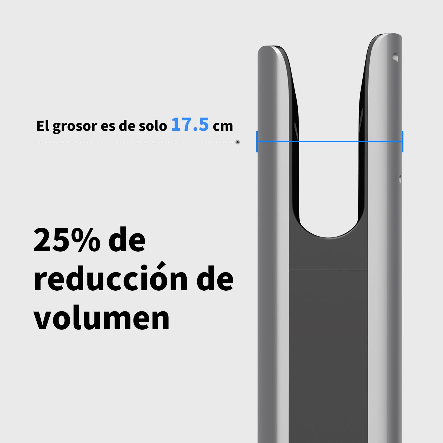 AIKE Swan Secamanos Slim con Filtro HEPA, Diseño Curvo Elegante y Estética Minimalista para Baños Modernos, 220V Modelo AK2065