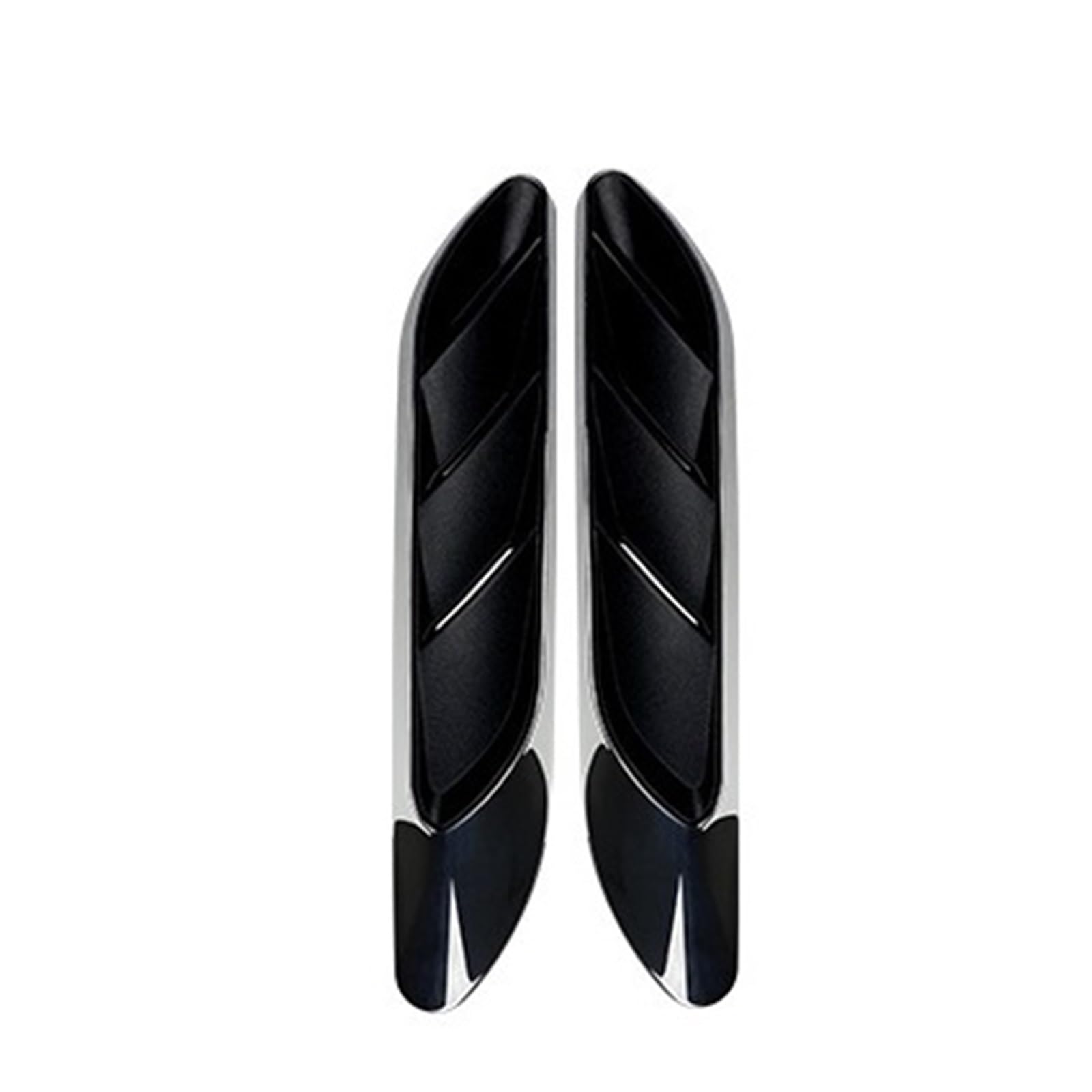 Side Vent Decor Sticker Fit for Mercedes Benz C-Class W206 2022+C200 C260 AMG C63 Fender Air Outlet Car Sticker Car Fender Side Vents(Piano Black)