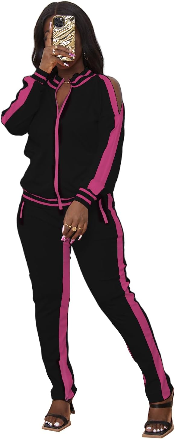 TOPONSKY Women Casual 2 Piece Outfit Long Pant Set Sweatsuits Tracksuits - Image 3