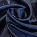 MDS Satin Chair Sashes, 50 Pack, 7”x108” Each, Decorative Chair Bows Ribbon Tie Backs for Wedding Party, Holiday Dinner, Birthday, Reception, Banquet, Hotel & Event Decoration - Navy Blue