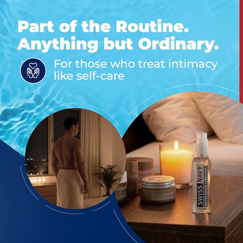 Image of Swiss Navy Premium Water-Based Lubricant - 8 oz | Lubricating Gel for Men, Women & Couples - Toy Safe - Non-Staining Formula - Compatible with Latex & Condoms