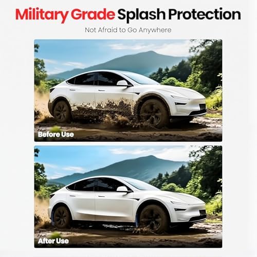 4 Pezzi Paraspruzzi Auto, per Hyundai ix20 2010-2019 Parafanghi Anteriori O Posteriori, Parafanghi Protettivi Schizzi Pneumatici
