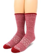 Red / White Mid Crew