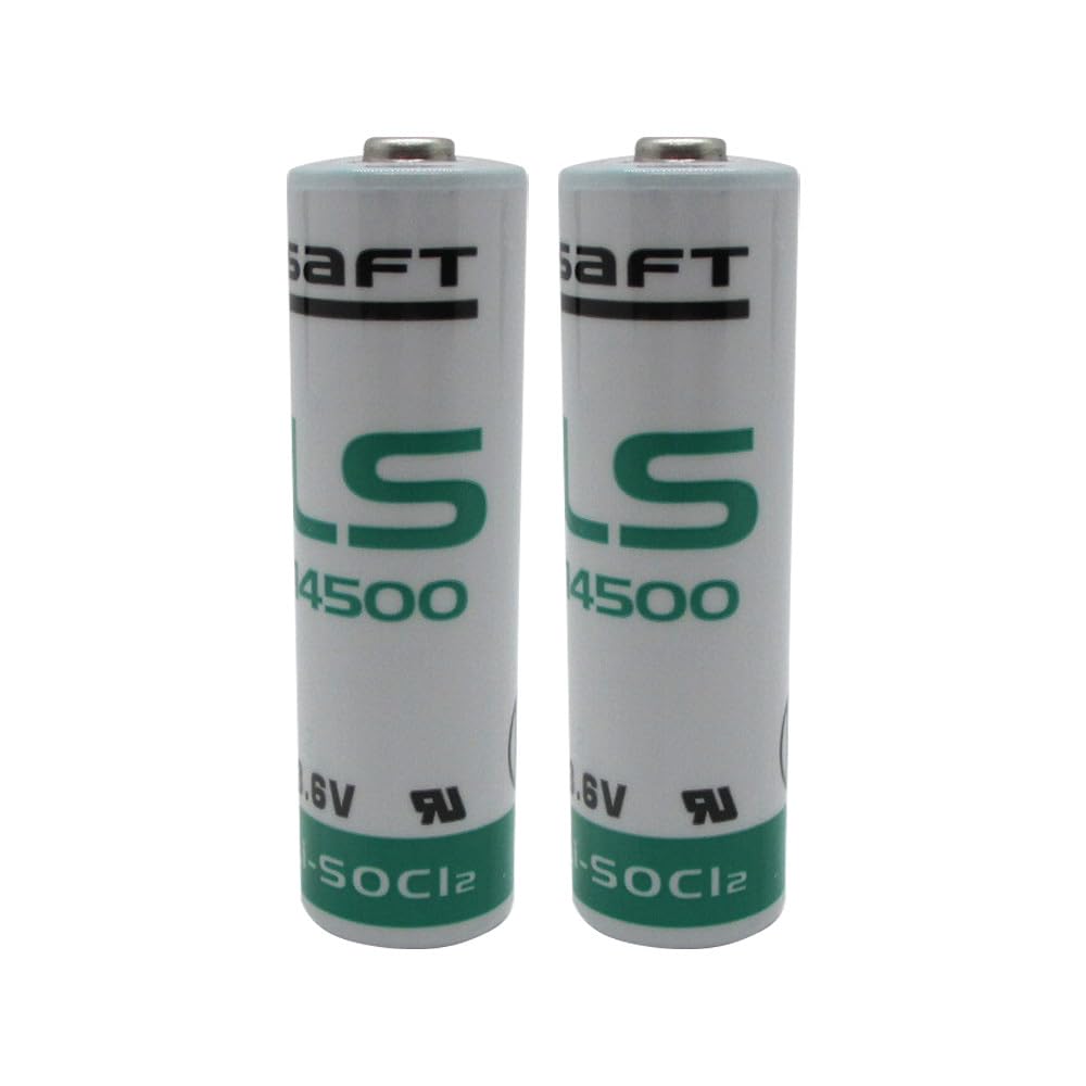 My Battery SupplierReplacement Kit for 2 SAFT AA 3.6V 2400MAH Lithium Batteries - Not Rechargeable