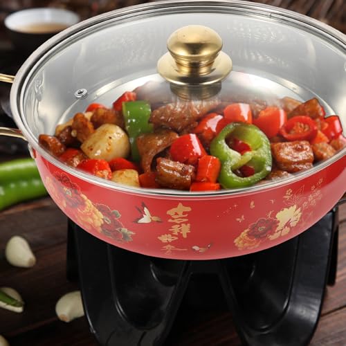 Marmite à induction avec surface texturée anti-rouille pour hot pot
