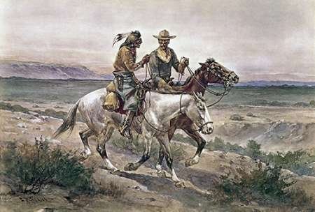 Questionable Companions Poster Print by Herman Wendelborg Hansen (10 x 14)