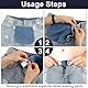 CATOR Set of 4 trouser waistband extenders, hosenbunderweiterung, hosenerweiterung schwangerschaft, trouser extension with button extension, ideal for weight fluctuations and early pregnancy