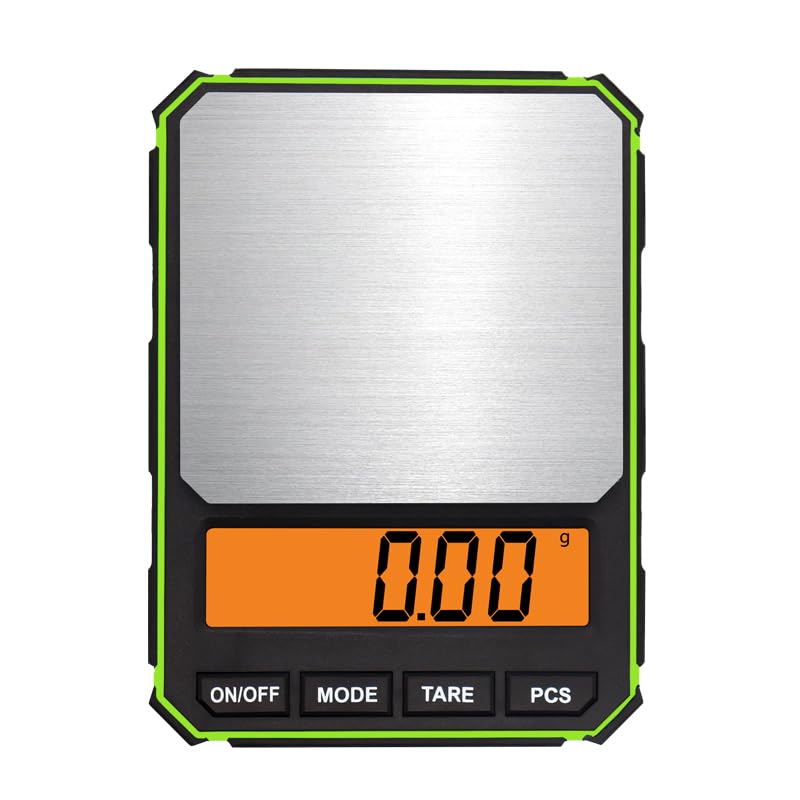 Image of ATOM A 420 Digital Pocket Weighing Scale with 600gmx0.01g Capacity Precision Mini Weight Machine For Jewellery, Precious Gems with Tare & Counting Function. A 100 Series