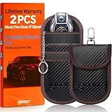 2 Pack Anti Theft 3.5'x5' RFID Car Key Fob Signal...