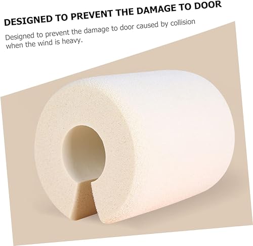 Miniatura 4 de Veemoon 4 tapones para puerta de bebé, protector de pellizco de espuma para dedos, cubierta de bisagra para niños, seguridad para niños, prevención