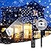 Proiettore Luci Natale per Esterno, Proiettore Fiocco di Neve，IP65 impermeabile con telecomando wireless, ​ pecorazioni Natalizie per la Casa,Adatto per Natale,Compleanno, Capodanno matrimoni, fest