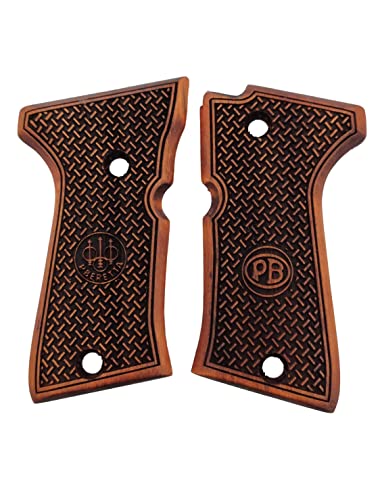 Poignée Beretta compacte bois de noyer pour stand de tir
